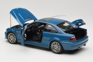 BMW M3 E46 Laguna Seca Blue AUTOart 1:18 70544 Metāls — attēls 5 no 8