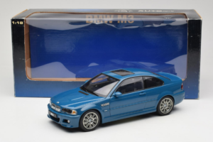 BMW M3 E46 Laguna Seca Blue AUTOart 1:18 70544 Metāls — attēls 8 no 8