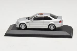 BMW M3 E46 Sudrabs Minichamps 1:43 BMW013 Metāls