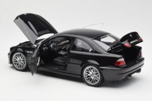 BMW M3 E46 CSL Melns Kyosho 1:18 80430302736 Metāls — attēls 5 no 8
