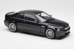 BMW M3 E46 CSL Melns Kyosho 1:18 80430302736 Metāls — attēls 6 no 8