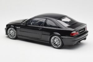 BMW M3 E46 CSL Melns Kyosho 1:18 80430302736 Metāls — attēls 7 no 8