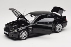 BMW M3 E46 CSL Sapphire Black Norev 1:18 183017 Metāls — attēls 2 no 8