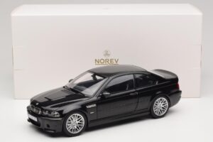 BMW M3 E46 CSL Sapphire Black Norev 1:18 183017 Metāls — attēls 8 no 8
