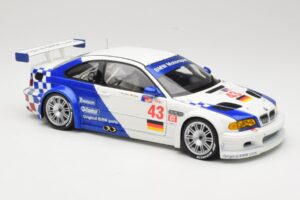 BMW M3 E46 GTR #24 D. Muller / J. Muller / H.-J. Stuck ALMS 2001 Minichamps 1:18 80430139184 Metāls — attēls 6 no 8