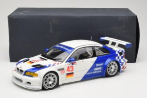 BMW M3 E46 GTR #24 D. Muller / J. Muller / H.-J. Stuck ALMS 2001 Minichamps 1:18 80430139184 Metāls — attēls 8 no 8