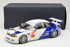 BMW M3 E46 GTR #42 J. Muller / J.J. Lehto ALMS 2001 Minichamps 1:18 80430139183 Metāls — attēls 8 no 8