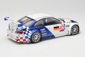 BMW M3 E46 GTR #42 J. Muller / J-J. Lehto ALMS 2001 Minichamps 1:18 80430139183-R1 Metāls — attēls 3 no 8