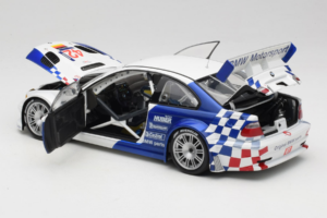 BMW M3 E46 GTR #42 J. Muller / J-J. Lehto ALMS 2001 Minichamps 1:18 80430139183-R1 Metāls — attēls 5 no 8