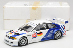 BMW M3 E46 GTR #42 J. Muller / J-J. Lehto ALMS 2001 Minichamps 1:18 80430139183-R1 Metāls — attēls 8 no 8
