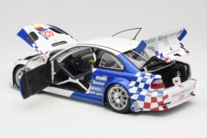 BMW M3 E46 GTR #42 J. Lehto / J. Muller ELMS 2001 Minichamps 1:18 100012192 Metāls — attēls 5 no 8