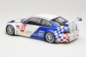 BMW M3 E46 GTR #43 D. Muller ALMS 2001 Minichamps 1:18 100012143 Metāls — attēls 7 no 8