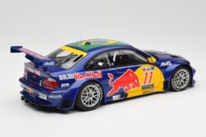 BMW M3 E46 GTR #11 Red Bull Interlagos 2005 AUTOart 1:18 80645 Metāls — attēls 2 no 6