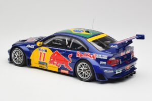 BMW M3 E46 GTR #11 Red Bull Interlagos 2005 AUTOart 1:18 80645 Metāls — attēls 5 no 6