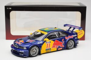 BMW M3 E46 GTR #11 Red Bull Interlagos 2005 AUTOart 1:18 80645 Metāls — attēls 6 no 6