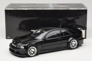 BMW M3 E46 GTR Street Melns Minichamps 1:18 100012105 Metāls — attēls 8 no 8