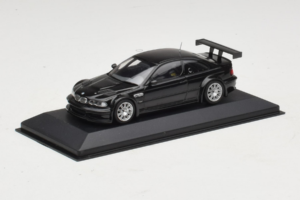 BMW M3 E46 GTR Street Melns Minichamps 1:43 BMW020 Metāls — attēls 2 no 5