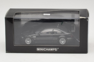 BMW M3 E46 GTR Street Melns Minichamps 1:43 BMW020 Metāls — attēls 5 no 5