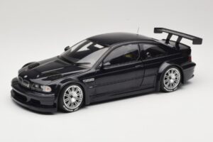 BMW M3 E46 GTR Street Carbon Black Minichamps 1:18 80430152552 Metāls