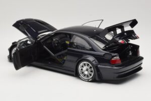 BMW M3 E46 GTR Street Carbon Black Minichamps 1:18 80430152552 Metāls — attēls 5 no 8