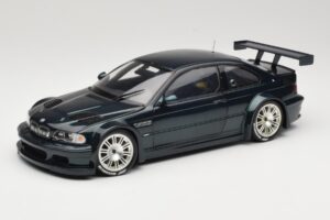 BMW M3 E46 GTR Street Emerald Green Minichamps 1:18 80430396025 Metāls