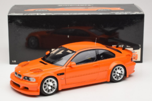 BMW M3 E46 GTR Street Oranžs Minichamps 1:18 100012106 Metāls — attēls 8 no 8
