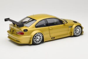 BMW M3 E46 GTR Street Phoenix Yellow Minichamps 1:18 80430309444 Metāls — attēls 3 no 8