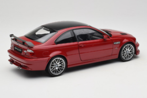 BMW M3 E46 GTR Street Sarkans Kyosho 1:18 08507R Metāls — attēls 3 no 8