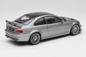 BMW M3 E46 GTR Street Sudrabs Pelēks Kyosho 1:18 08507S Metāls — attēls 3 no 8