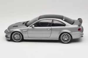 BMW M3 E46 GTR Street Sudrabs Pelēks Kyosho 1:18 08507S Metāls — attēls 4 no 8