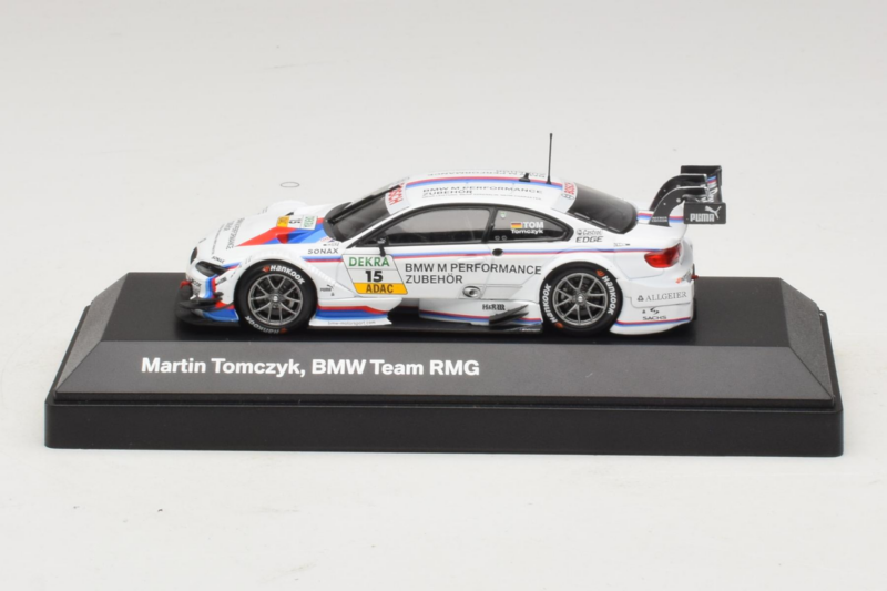 BMW M3 DTM #15 M. Tomczyk BMW Team Schnitzer DTM 2013 Minichamps 1:43 80422351055 Metāls