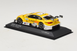 BMW M3 E92 #8 D. Werner BMW Team Schnitzer DTM 2012 Minichamps 1:43 410122208 Metāls — attēls 3 no 5