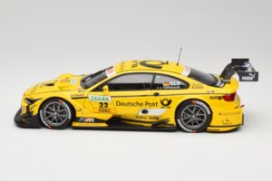 BMW M3 E92 #22 T. Glock BMW Team MTEK DTM 2013 Minichamps 1:18 100132222 Metāls — attēls 4 no 8