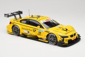 BMW M3 E92 #22 T. Glock BMW Team MTEK DTM 2013 Minichamps 1:18 100132222 Metāls — attēls 6 no 8