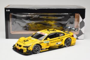 BMW M3 E92 #22 T. Glock BMW Team MTEK DTM 2013 Minichamps 1:18 100132222 Metāls — attēls 8 no 8