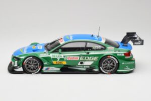 BMW M3 E92 #7 A. Farfus BMW Team RBM DTM 2013 Minichamps 1:18 100132207 Metāls — attēls 4 no 8