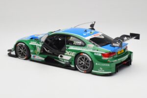 BMW M3 E92 #7 A. Farfus BMW Team RBM DTM 2013 Minichamps 1:18 100132207 Metāls — attēls 5 no 8