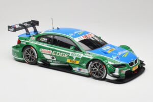 BMW M3 E92 #7 A. Farfus BMW Team RBM DTM 2013 Minichamps 1:18 100132207 Metāls — attēls 6 no 8