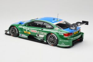 BMW M3 E92 #7 A. Farfus BMW Team RBM DTM 2013 Minichamps 1:18 100132207 Metāls — attēls 7 no 8