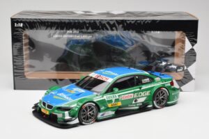 BMW M3 E92 #7 A. Farfus BMW Team RBM DTM 2013 Minichamps 1:18 100132207 Metāls — attēls 8 no 8