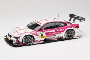 BMW M3 E92 DTM #16 BMW Team RMG A. Priaulx 2013 Minichamps 1:18 100132216 Metāls