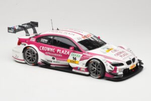 BMW M3 E92 DTM #16 BMW Team RMG A. Priaulx 2013 Minichamps 1:18 100132216 Metāls — attēls 6 no 8