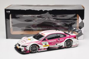 BMW M3 E92 DTM #16 BMW Team RMG A. Priaulx 2013 Minichamps 1:18 100132216 Metāls — attēls 8 no 8