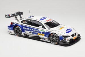 BMW M3 E92 #2 D. Werner BMW Team Schnitzer DTM 2013 Minichamps 1:18 100132202 Metāls — attēls 6 no 8