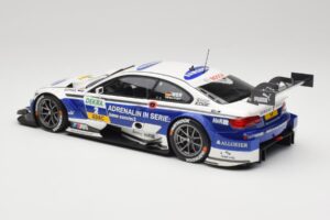 BMW M3 E92 #2 D. Werner BMW Team Schnitzer DTM 2013 Minichamps 1:18 100132202 Metāls — attēls 7 no 8