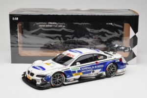 BMW M3 E92 #2 D. Werner BMW Team Schnitzer DTM 2013 Minichamps 1:18 100132202 Metāls — attēls 8 no 8