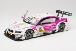 BMW M3 E92 #15 A. Priaulx BMW Team RBM DTM 2012 Minichamps 1:18 100122215 Metāls — attēls 2 no 8
