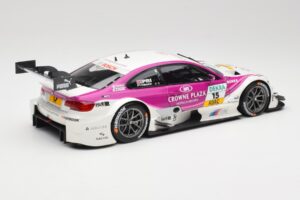 BMW M3 E92 #15 A. Priaulx BMW Team RBM DTM 2012 Minichamps 1:18 100122215 Metāls — attēls 3 no 8