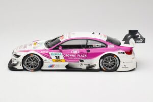 BMW M3 E92 #15 A. Priaulx BMW Team RBM DTM 2012 Minichamps 1:18 100122215 Metāls — attēls 4 no 8