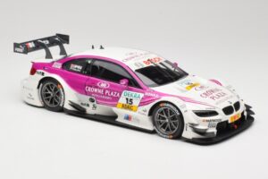 BMW M3 E92 #15 A. Priaulx BMW Team RBM DTM 2012 Minichamps 1:18 100122215 Metāls — attēls 6 no 8